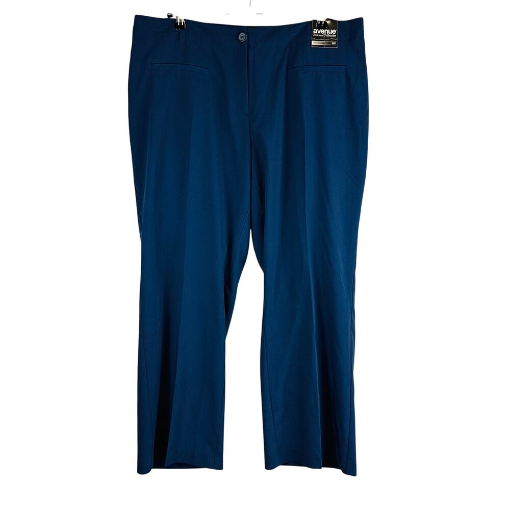 New Avenue Womans 16P Petite Dress Pants‎ Tailored Collection Straight Leg NWT